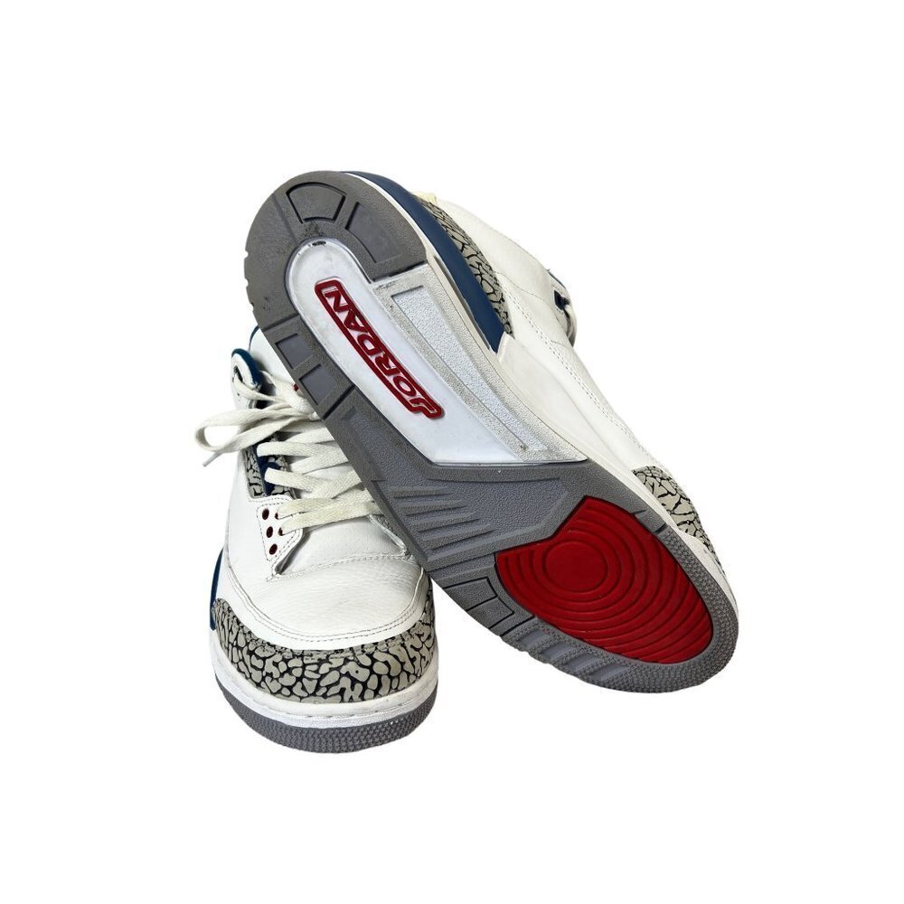 Jordan 3 Retro True Blue 2011 Men's Sneakers - Picture 5 of 9